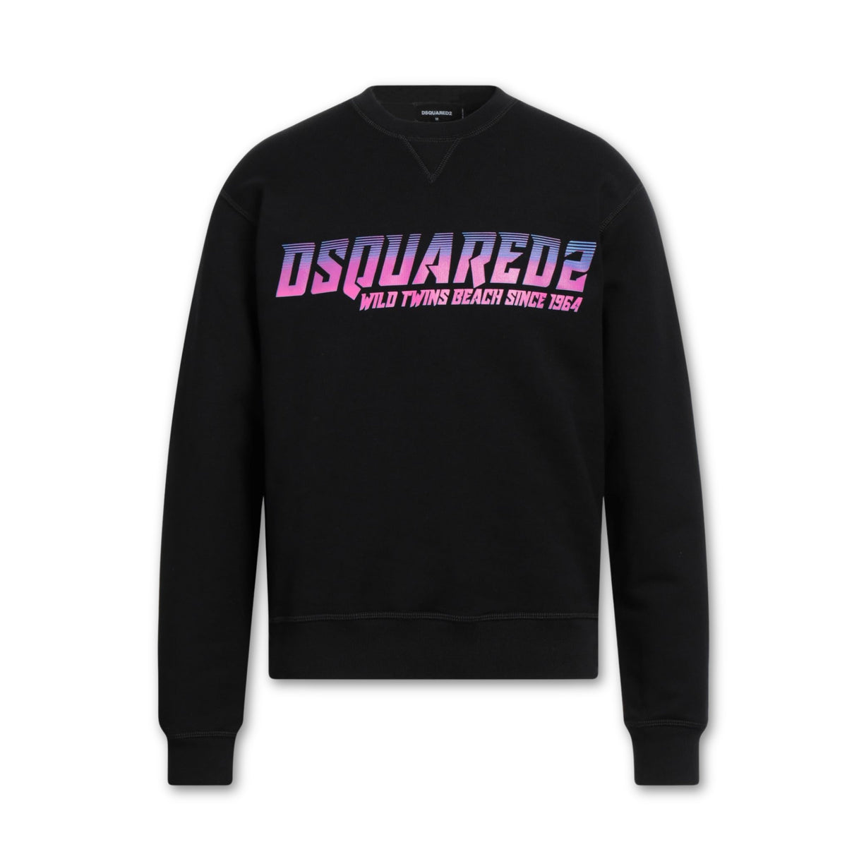 DSQUARED2 Surf Crewneck Black - OnSize