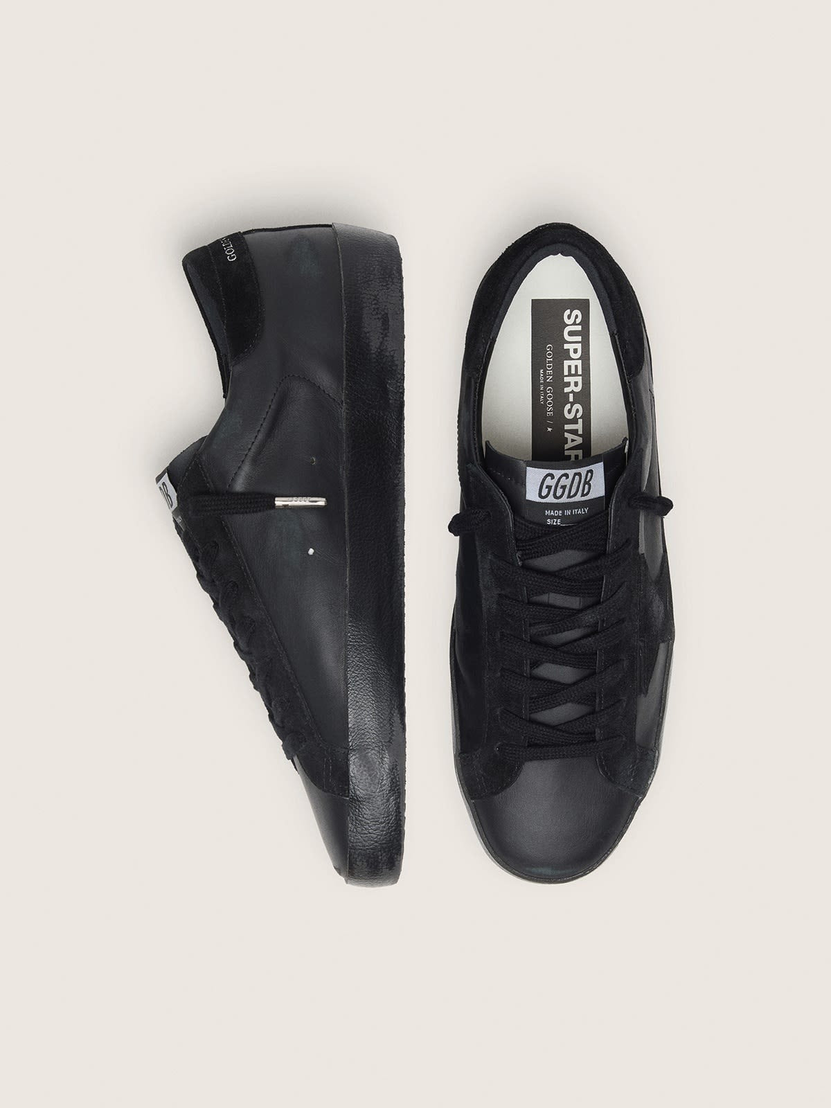 Golden Goose Super-Star Black - OnSize