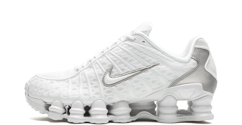 Nike Shox TL White Metallic Silver - OnSize
