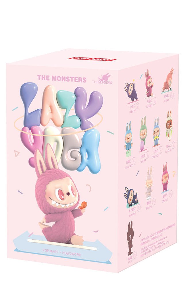 Pop Mart Labubu The Monsters Lazy Yoga Series - OnSize