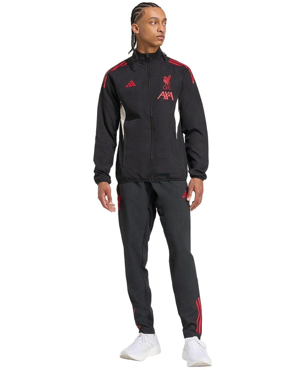 adidas LFC Domestic Tracksuit Black 2025/26 - OnSize