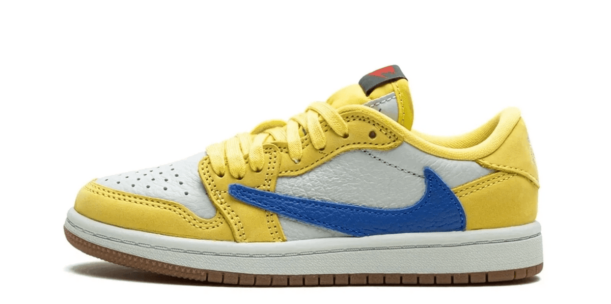 Jordan 1 Retro Low OG SP Travis Scott Canary (TD & PS) - OnSize