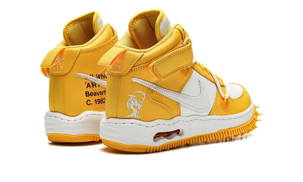 Nike Air Force 1 Mid SP Off-White Varsity Maize - OnSize