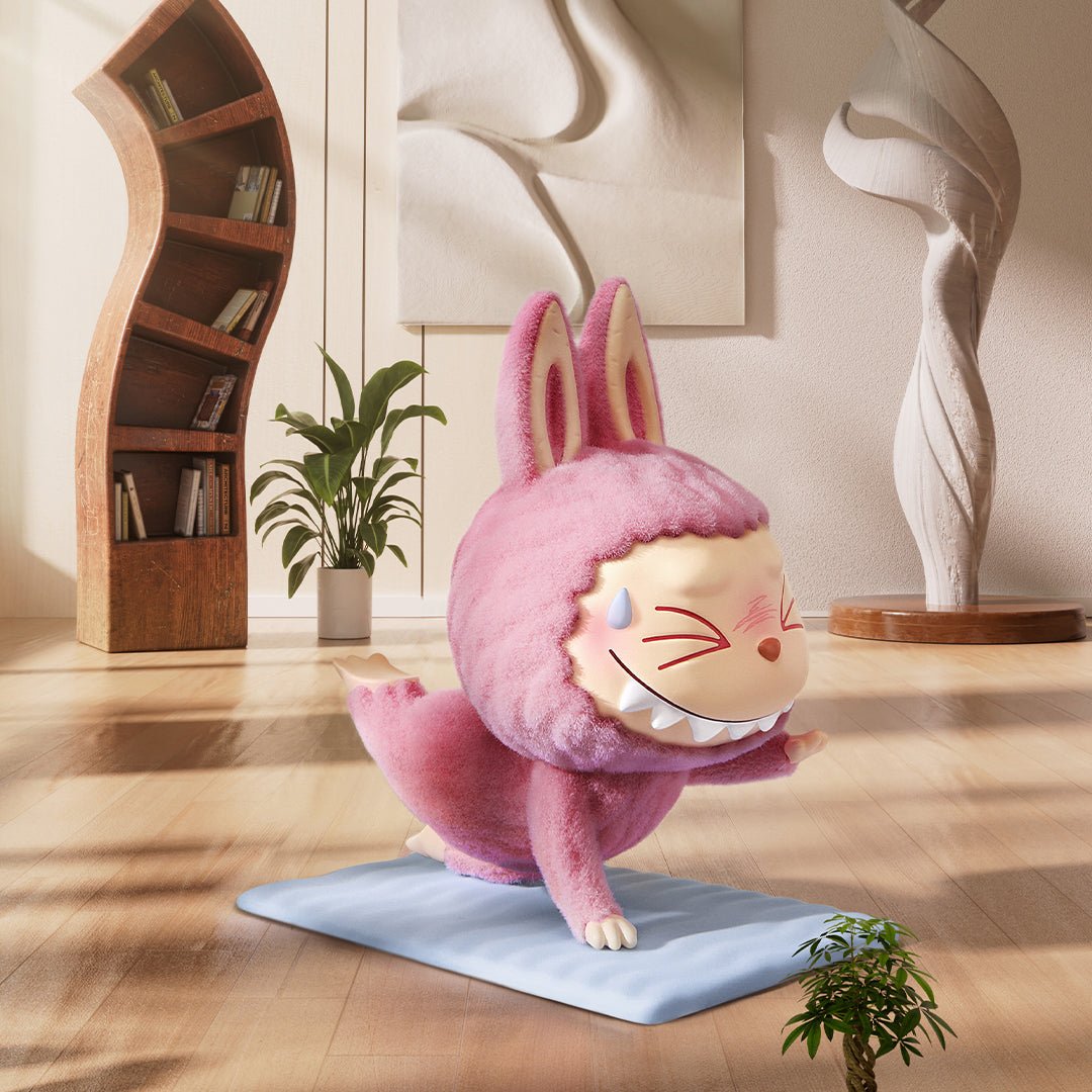 Pop Mart Labubu The Monsters Lazy Yoga Series - OnSize